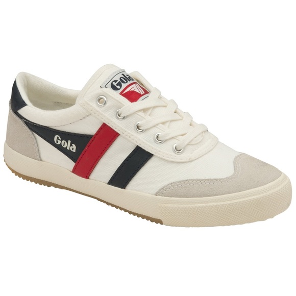 Gola Shoes - Gola Badminton canvas sneakers red navy blue 9